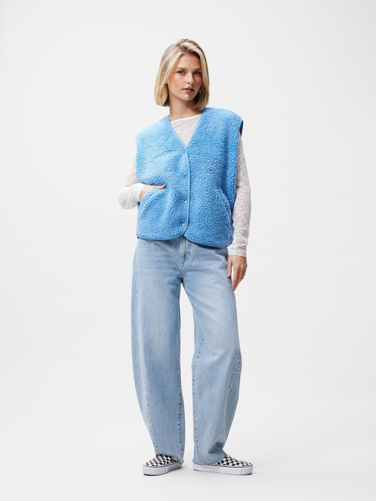 Catwalk Junkie Teddy bodywarmer-Riviera