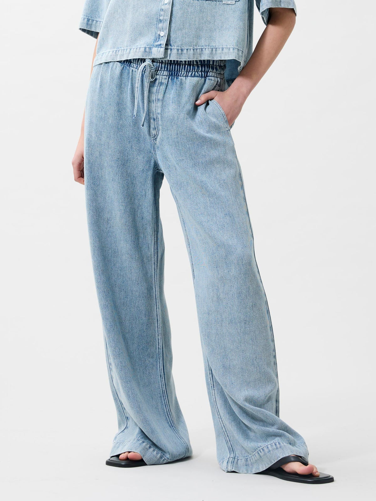 Catwalk Junkie Denim Jogger Light Blue