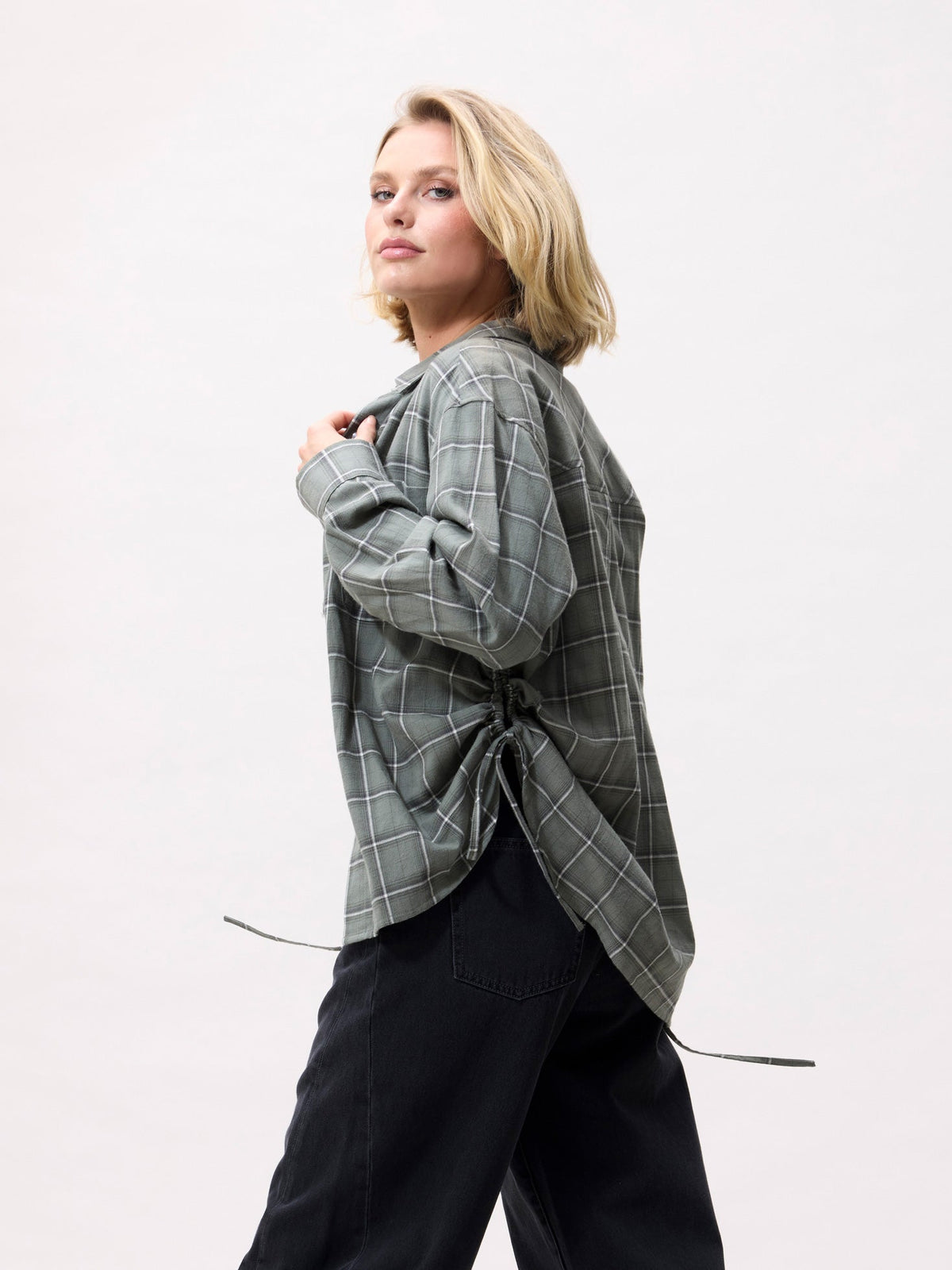 Check Blouse Mountain View