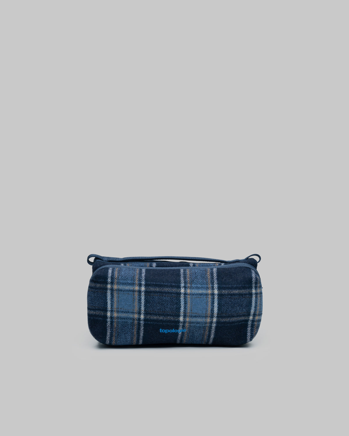 Bottle Sacoche Medium Blue Check