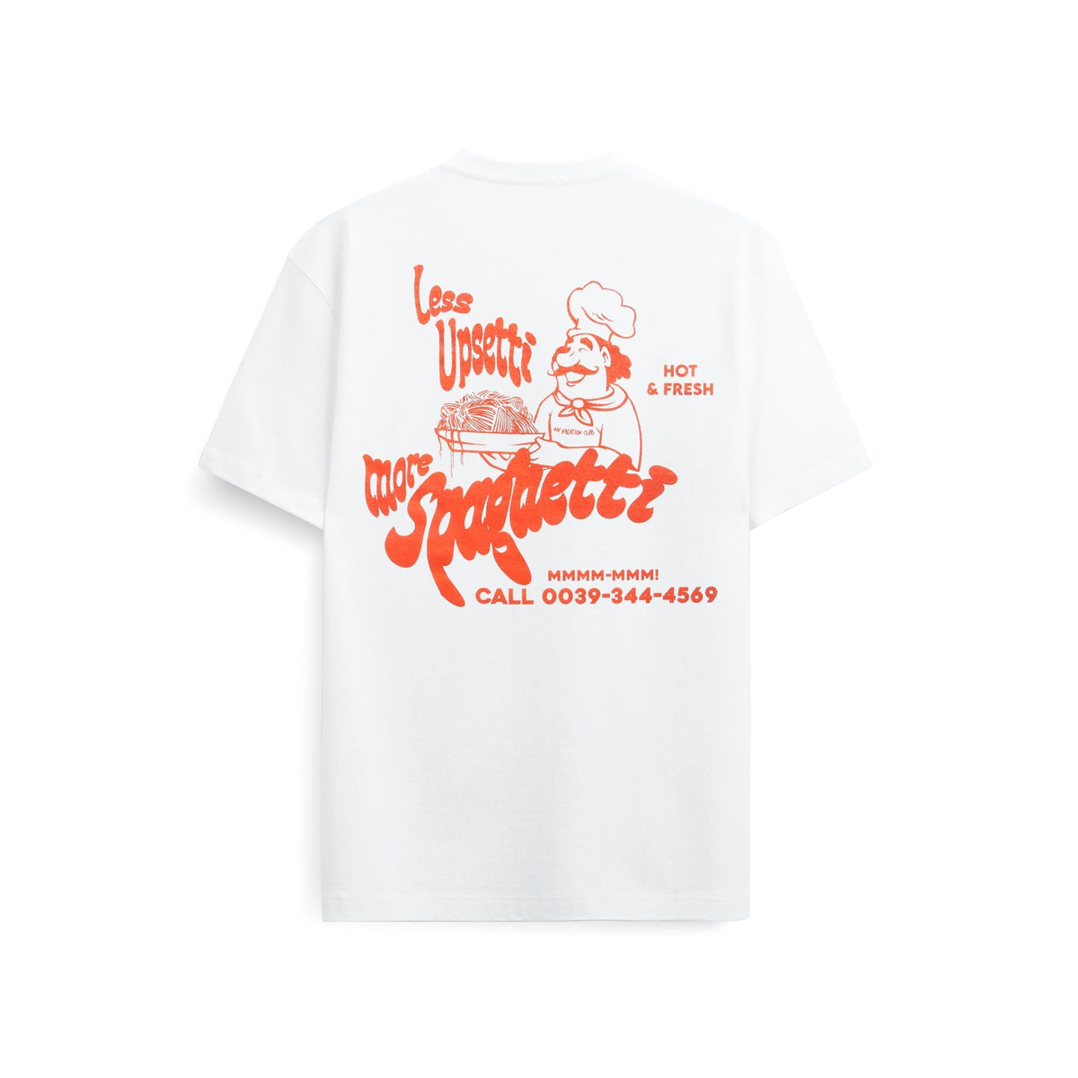 Less Upsetti T-shirt