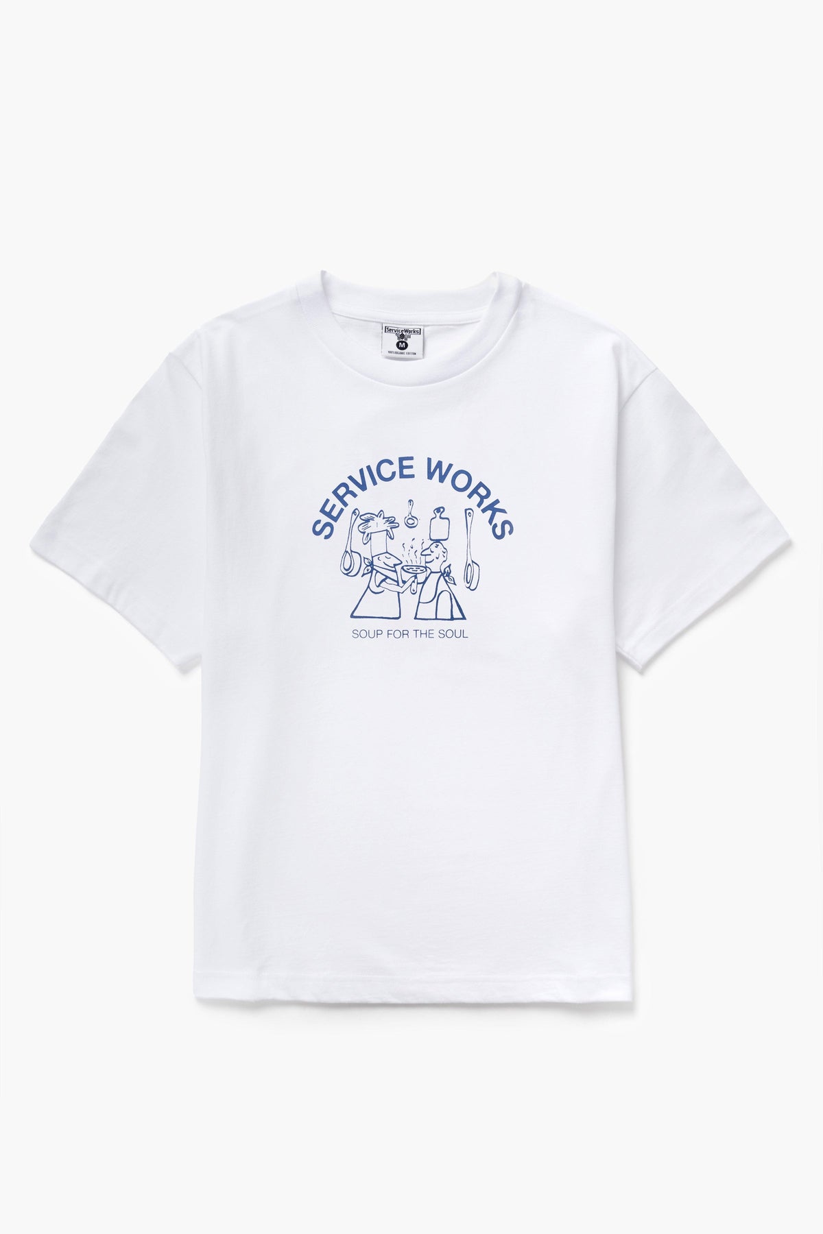 Service Works Soup For the Soul T-shirt White