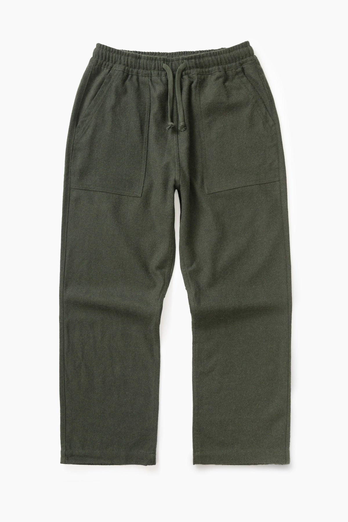 Service Works Flannel Chef Pants - Forest 