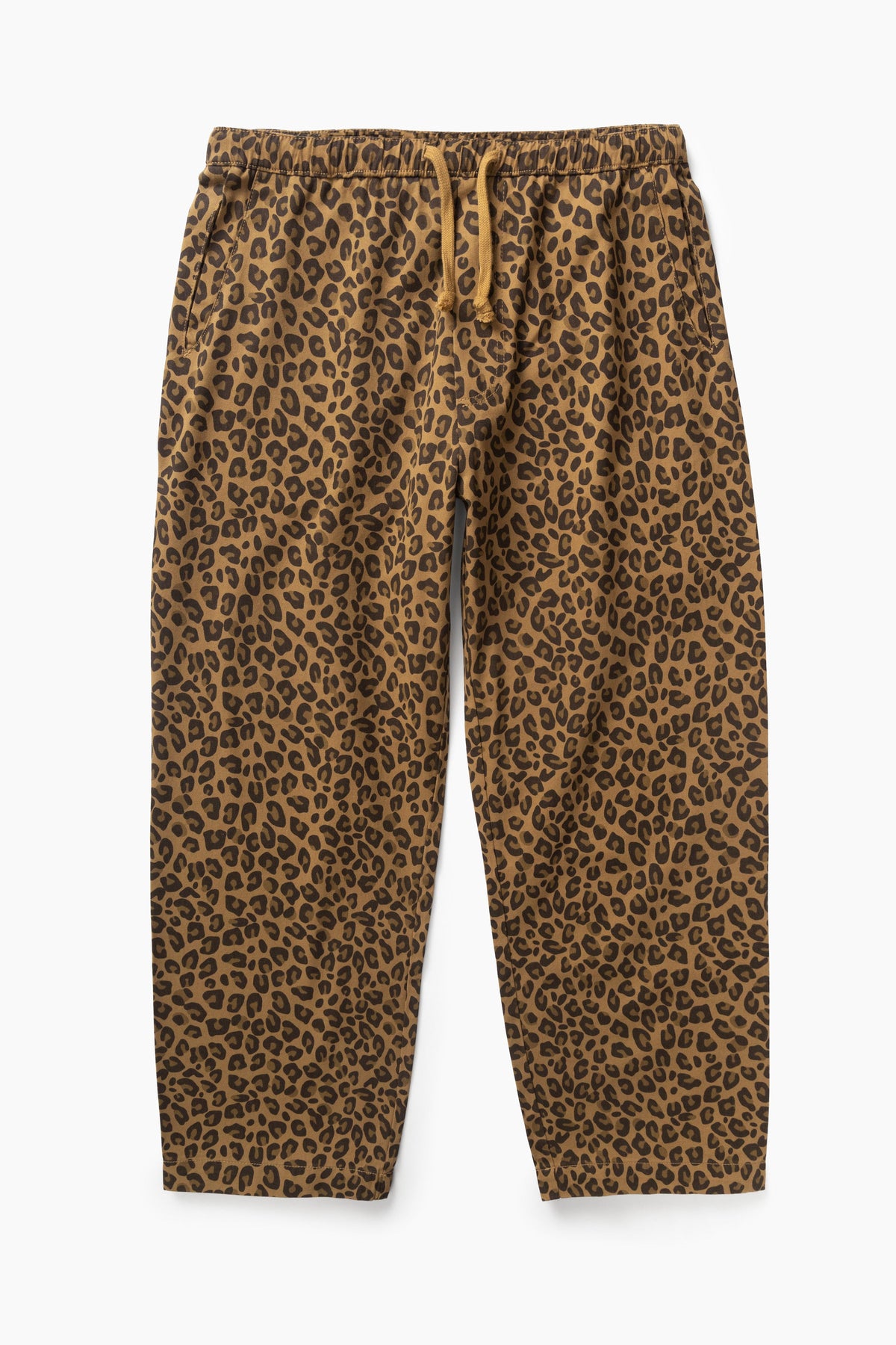 Service Works Patterned Easy Chef Pants - Brown Leopard 