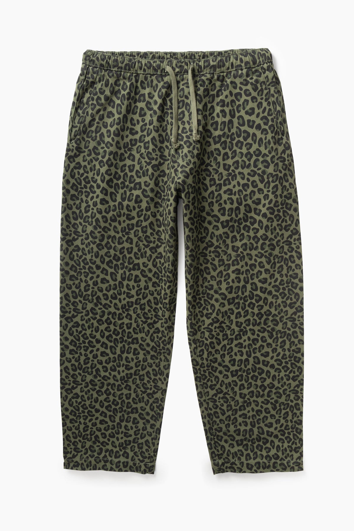Service Works Patterned Easy Chef Pants - Green Leopard 