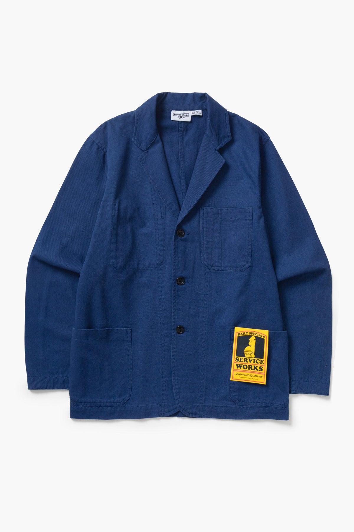 Service Works Twill Server Suit Jacket - Blue 