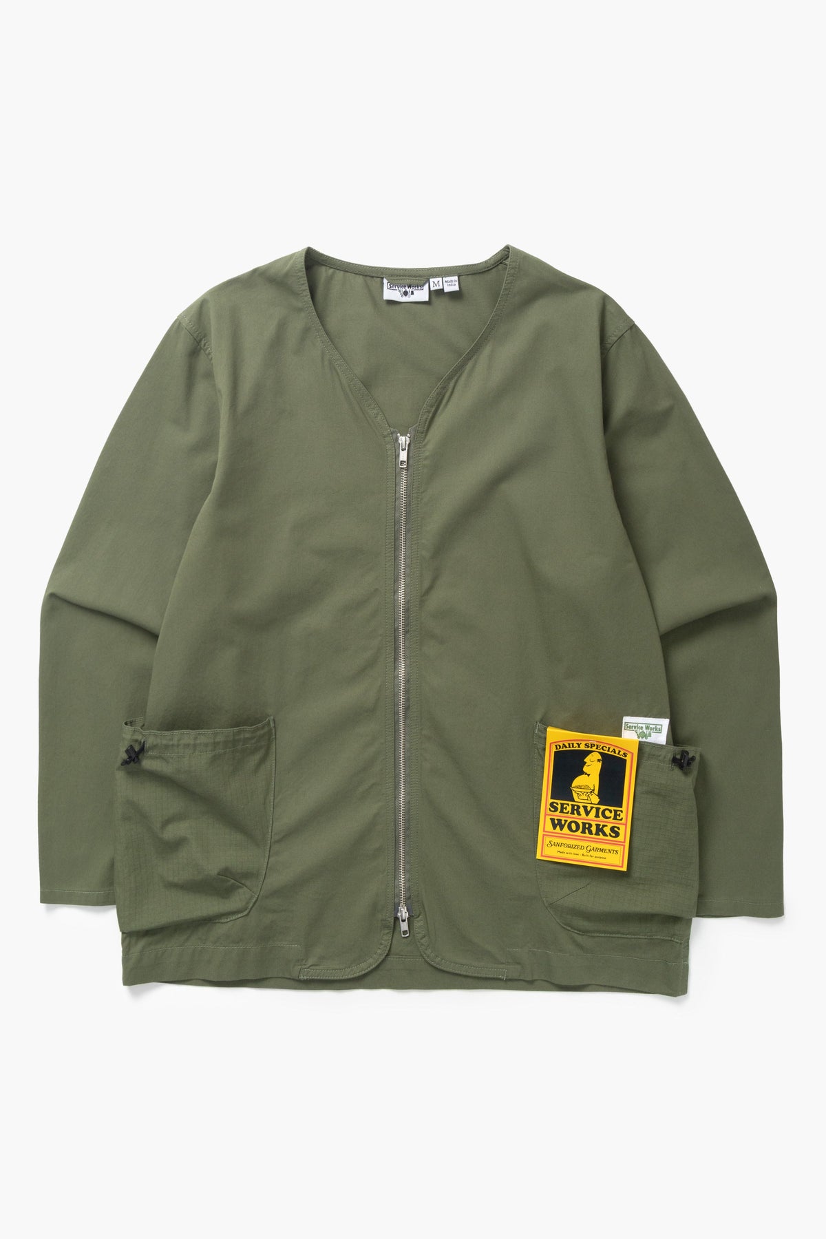 Service Works Tech Twill Gardening Liner - Olive 