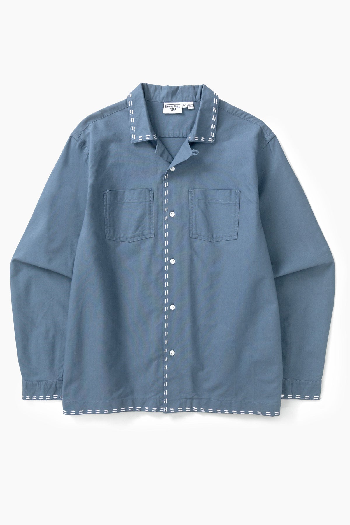 Service Works Trace Resort Shirt - Slate 