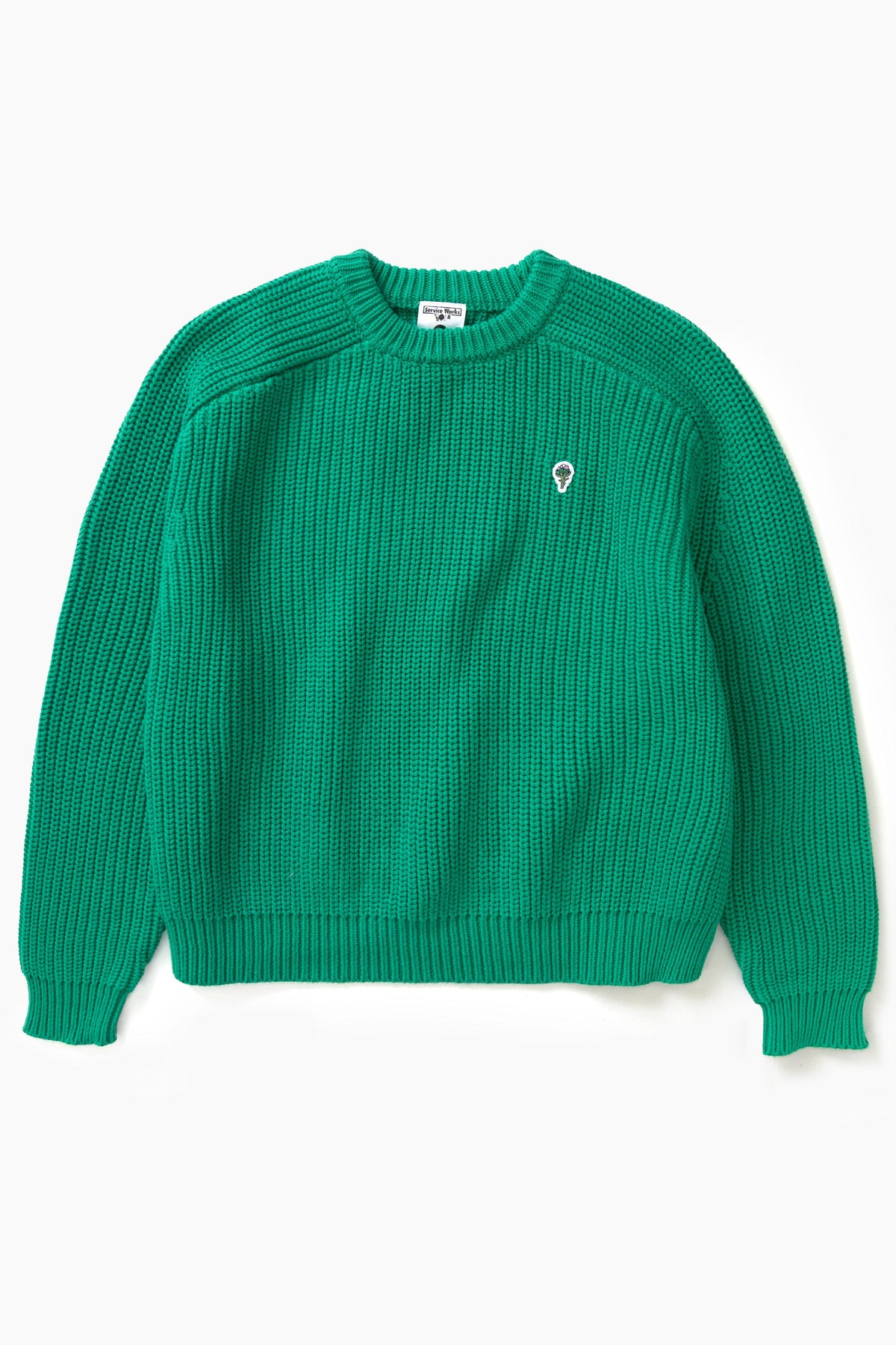 Service Works Artichoke Chunky Knit - Derry Green 