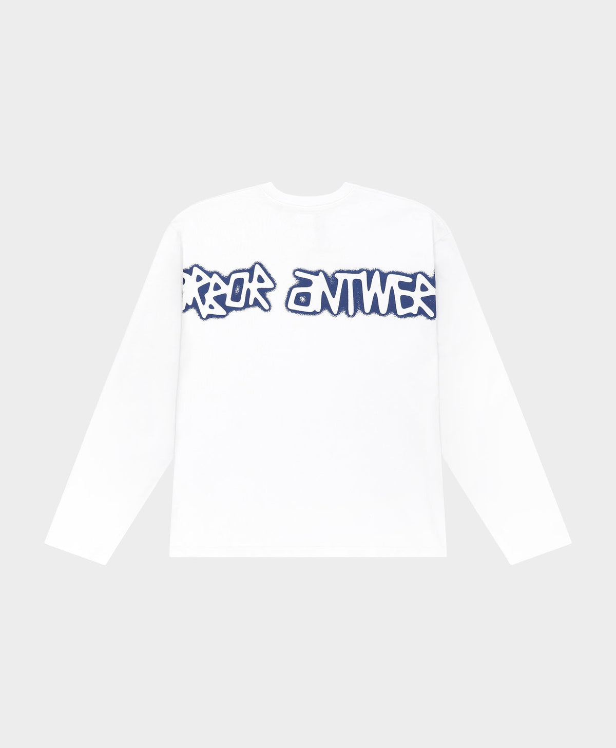 Spray Outline Long Sleeve White