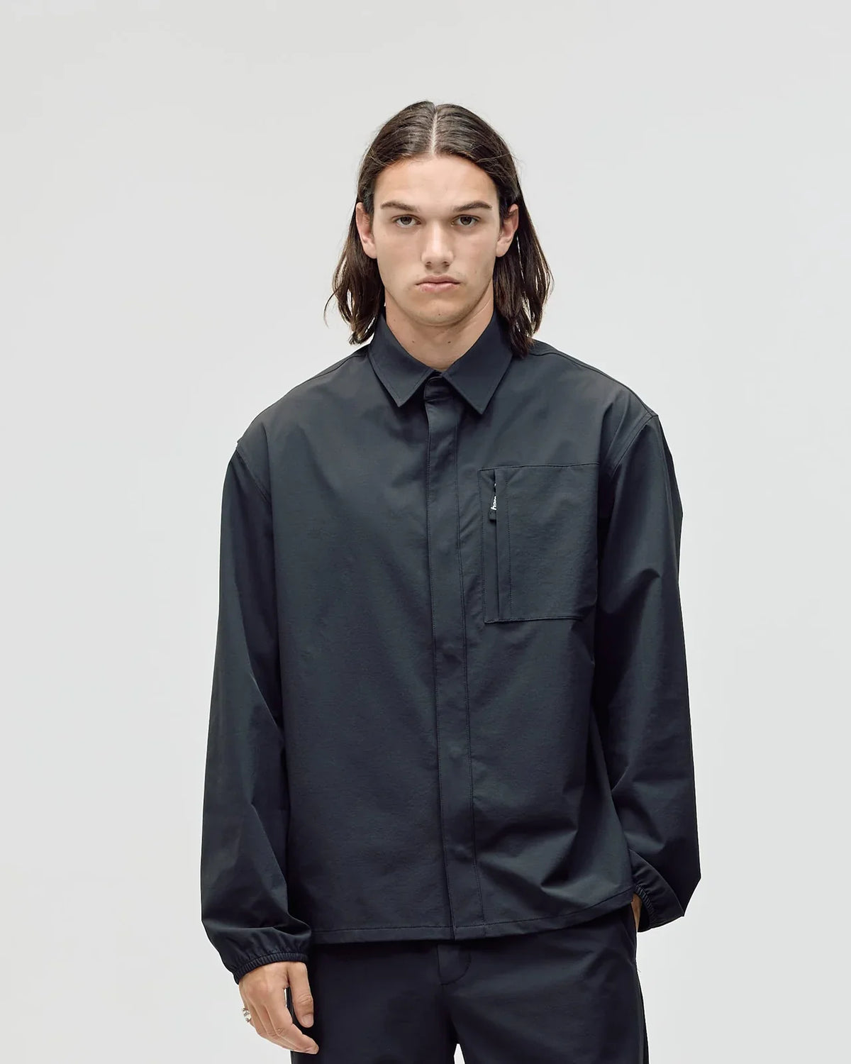 Technical Overshirt Black