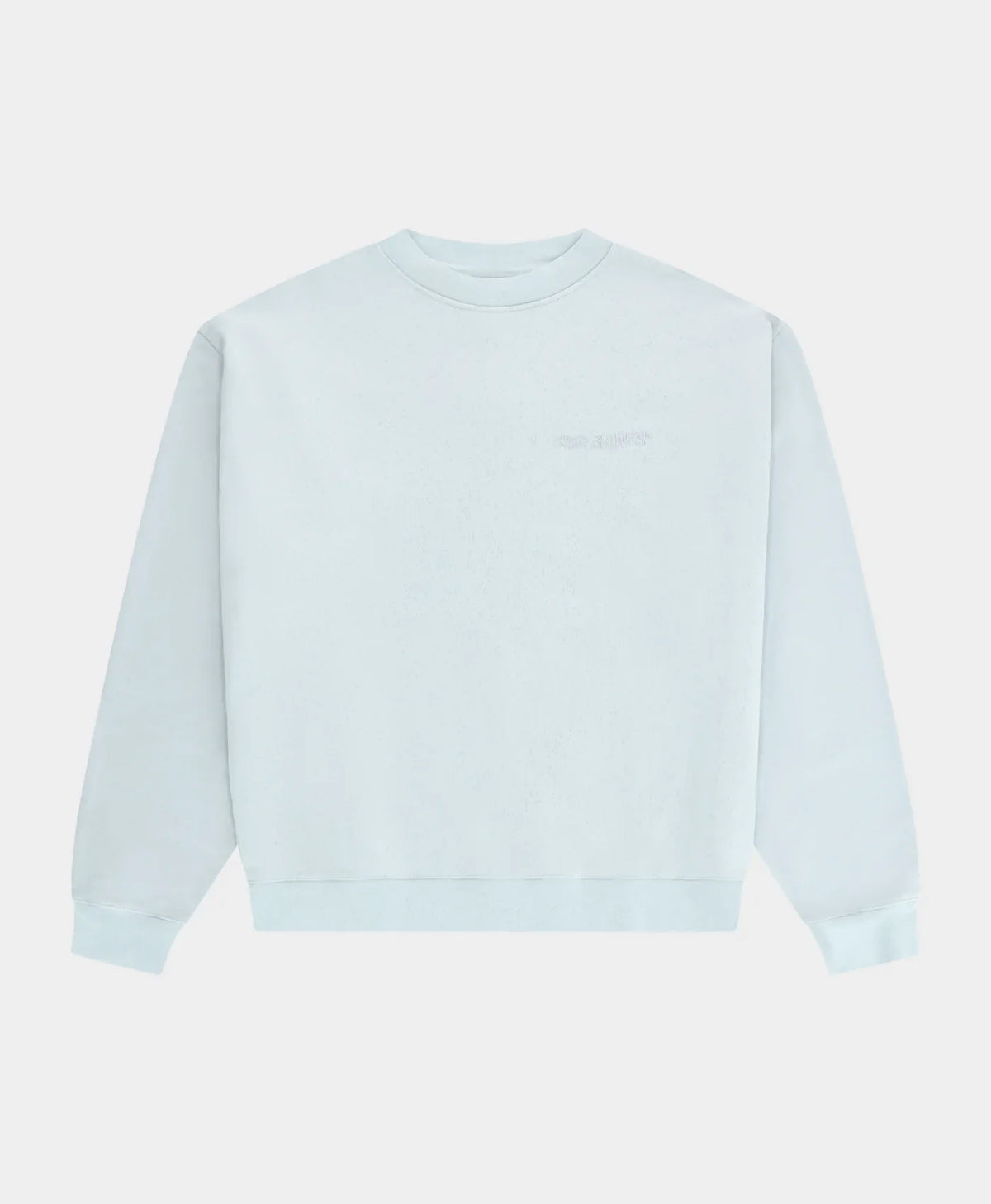 Big Application Crewneck Baby Blue