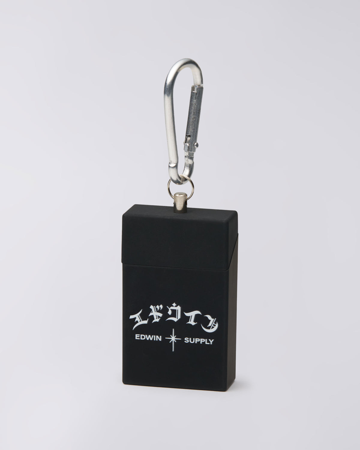 Portable Ashtray Keyring Black