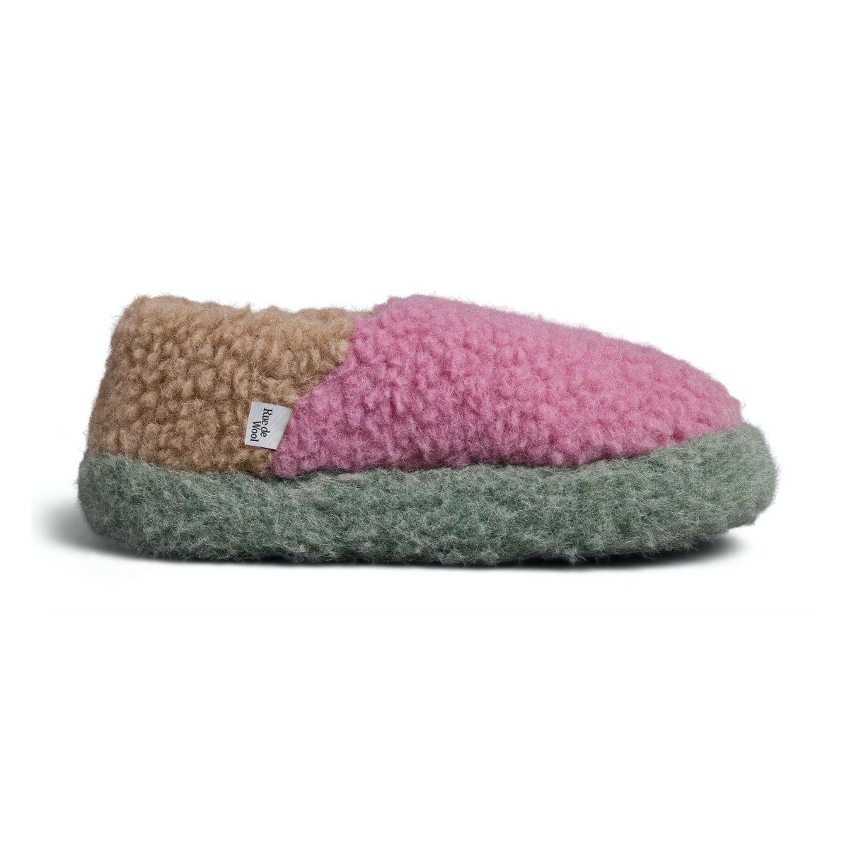 The Nordic V3 Slippers Oak / Soft Lilac / Sea Green