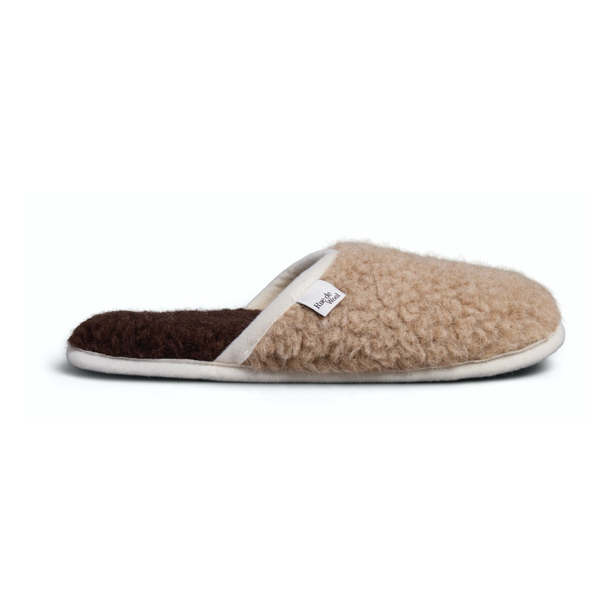 The Polar Slippers Dark Chocolate / Oak / Ecru