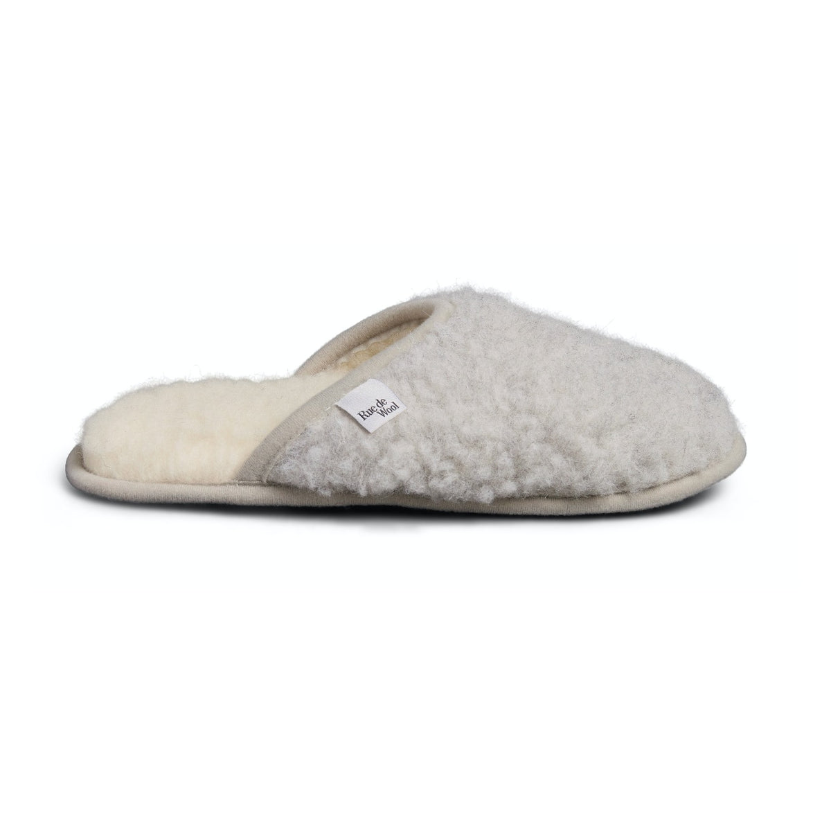 The Polar Slippers Natural / Foggy Grey