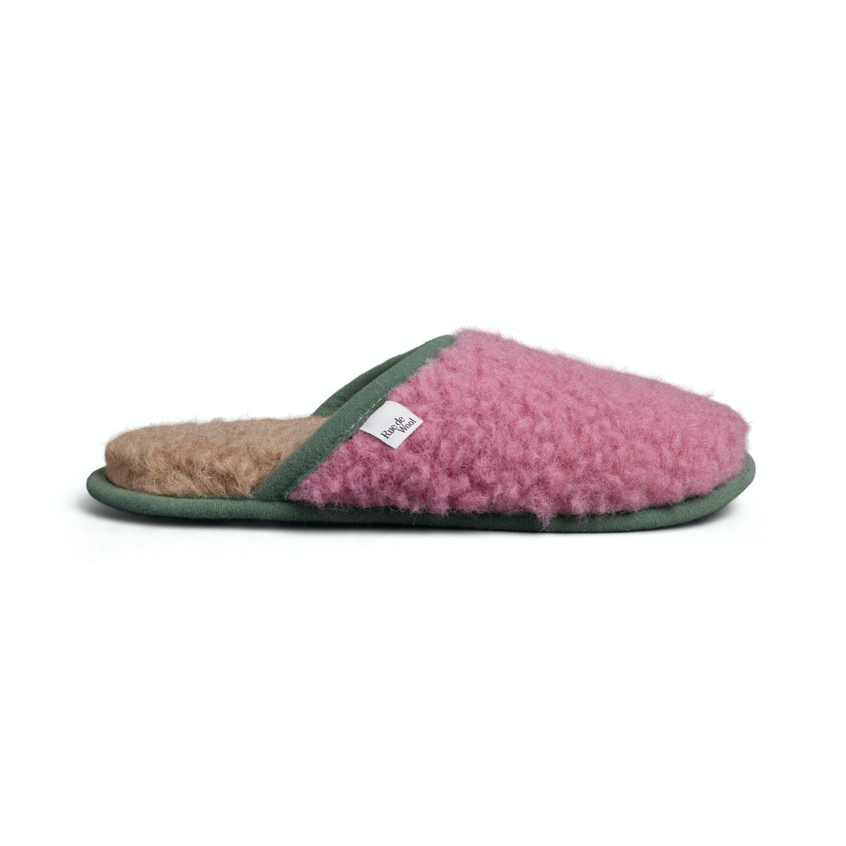 The Polar Slippers Oak / Soft Lilac / Sea Green