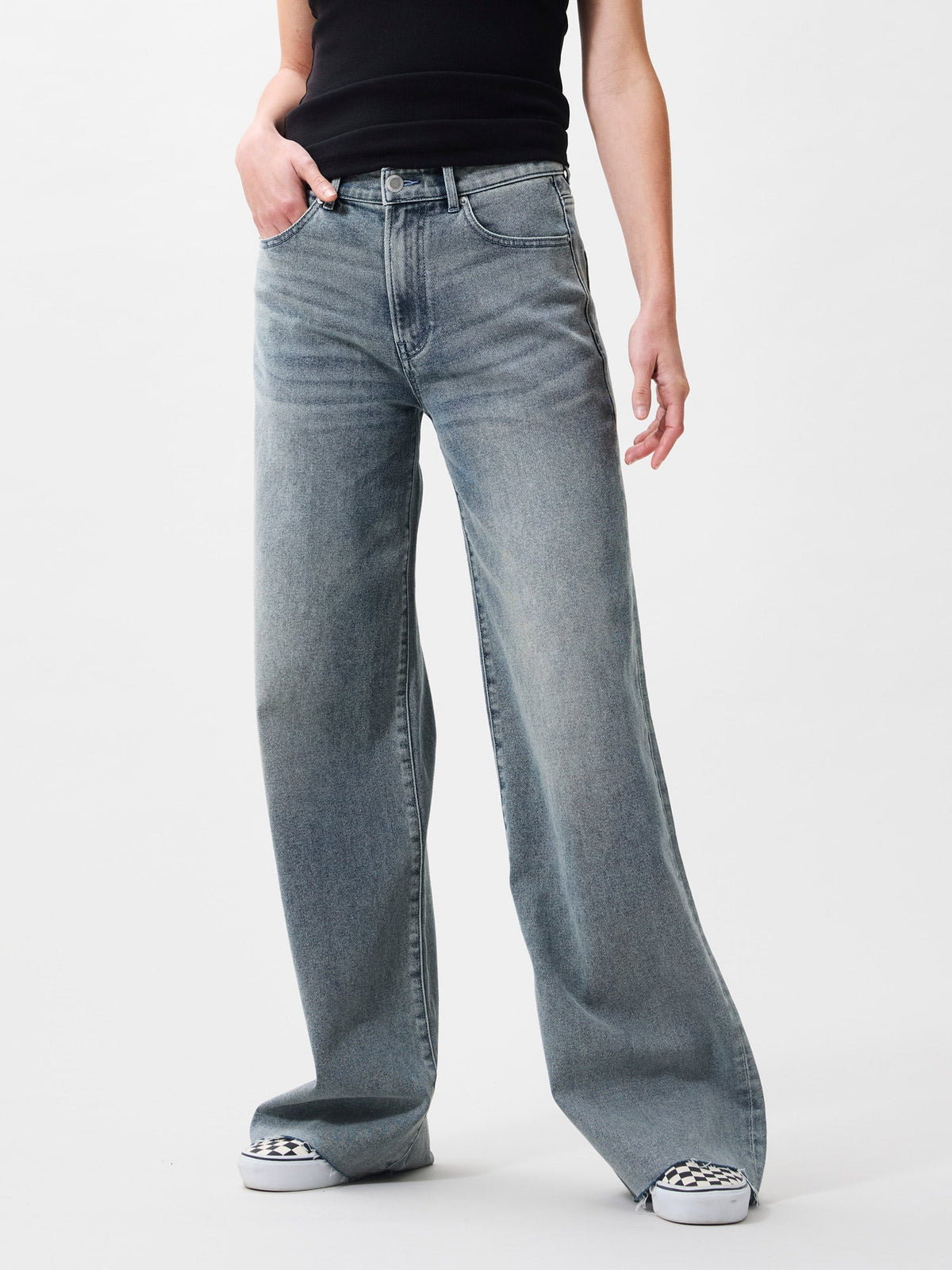 Catwalk Junkie Loose Fit Jeans Tinted Blue