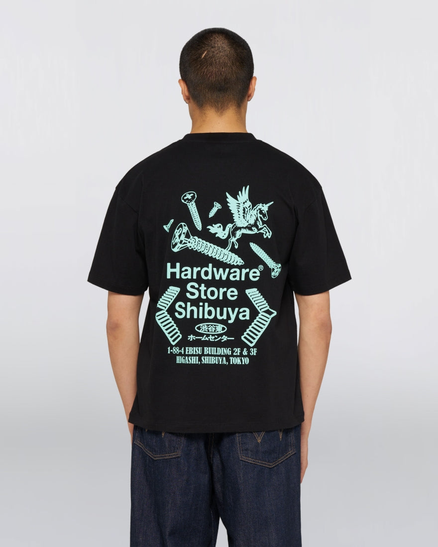 EDWIN Hardware Store Shibuya T-Shirt- black